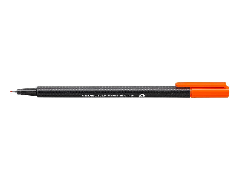 Staedtler Fibre-tip triplus col. rPP.10 pcs orange