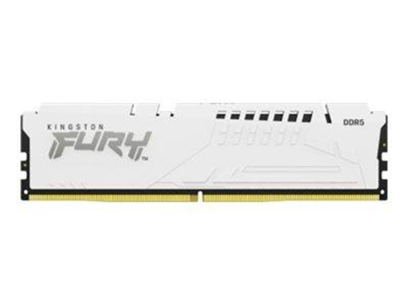 Kingston FURY Beast DDR5-6400 - 32GB - CL32 - Dual Channel (2 pcs) - AMD EXPO & Intel XMP - Weiß