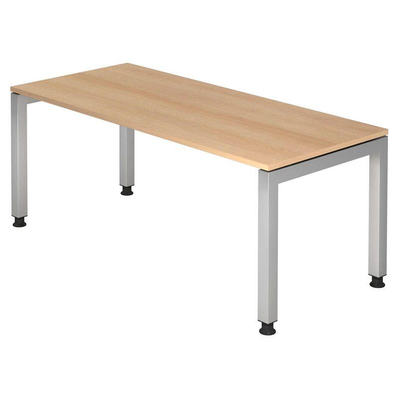 HAMMERBACHER höhenverstellbarer Schreibtisch VJS19/E/S eiche