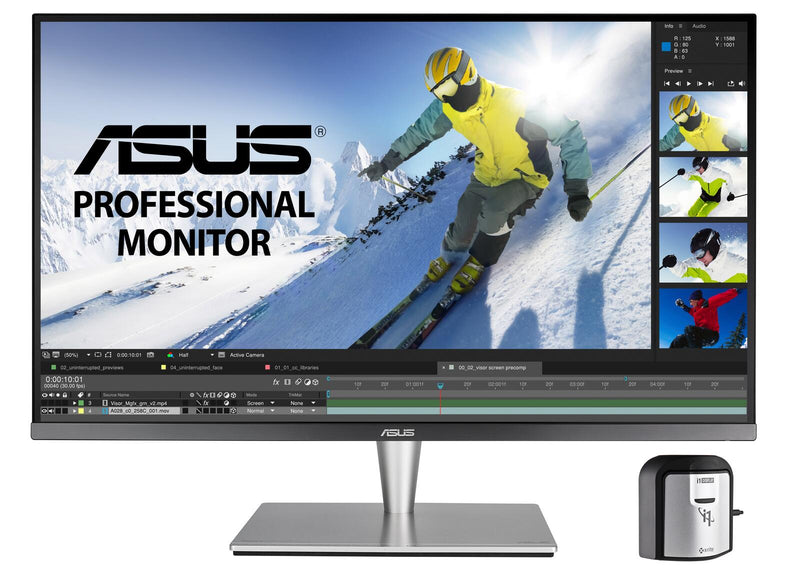 ASUS ProArt PA32UC-K 81,28 cm (32') LED-Monitor (4K UHD, 3840x2160, IPS, 5ms, HDMI, DisplayPort, Lautsppre