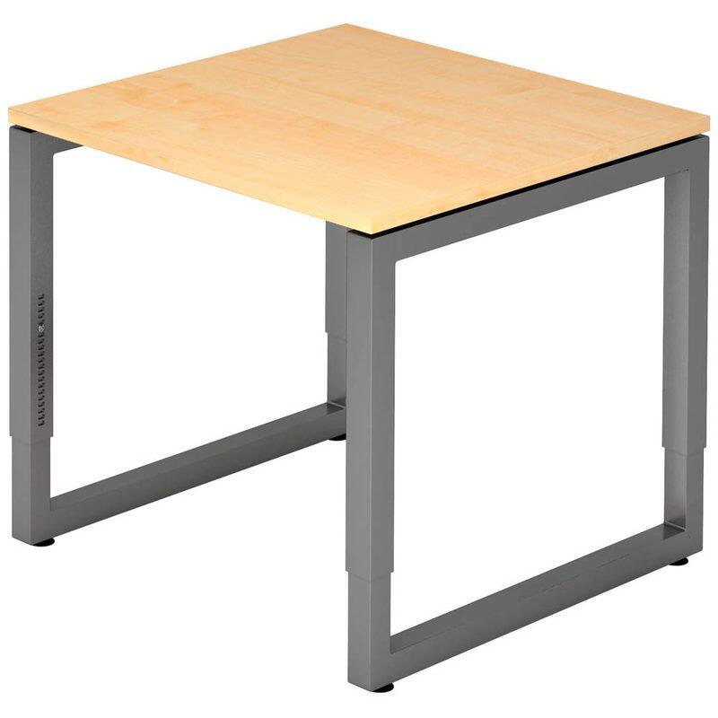HAMMERBACHER höhenverstellbarer Schreibtisch VRS08/3/G ahorn
