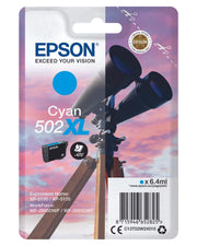 Epson Original 502XL Fernglas Druckerpatrone - cyan (C13T02W24010)