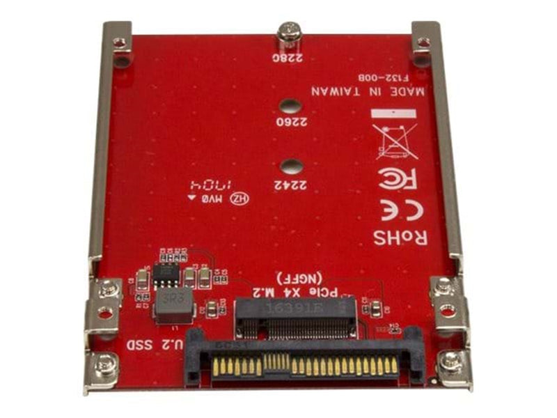 StarTech.com M.2 Drive to U.2 (SFF-8639) Host Adapter for M.2 PCIe NVMe SSDs - interfaceadapter - M.2 Card - U.2