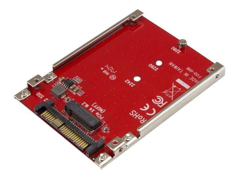 StarTech.com M.2 Drive to U.2 (SFF-8639) Host Adapter for M.2 PCIe NVMe SSDs - interfaceadapter - M.2 Card - U.2