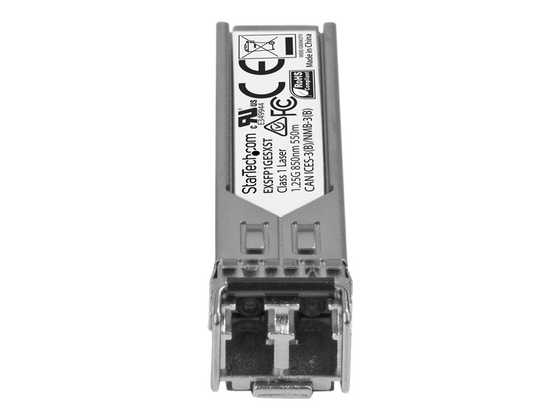 StarTech.com Gigabit Fiber 1000Base-SX SFP Transceiver Module - Juniper EX-SFP-1GE-SX Compatible - MM LC - 550m (1804 ft) - SFP