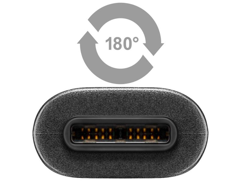 Pro USB-A - USB-C - 0.15m - Schwarz