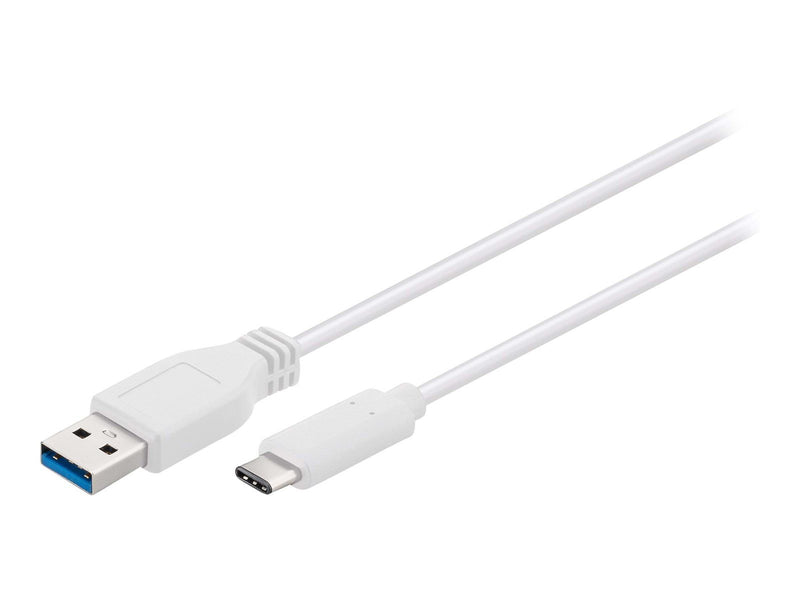 Pro USB-A - USB-C - 0.2m - Weiß