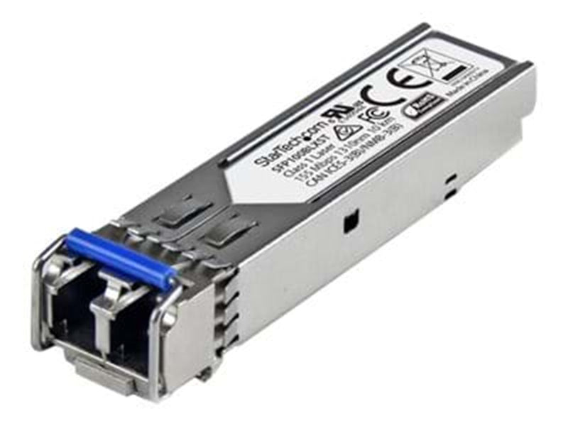 StarTech.com MSA Compliant 100 Mbps Fiber SFP Transceiver Module - 100Base-LX - SM LC - 10 km - SFP (mini-GBIC) transceiver modu