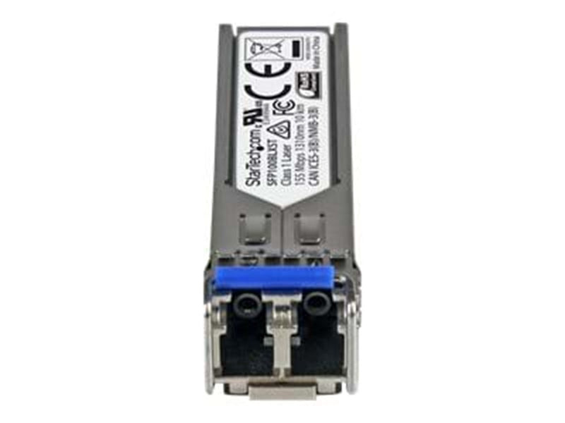 StarTech.com MSA Compliant 100 Mbps Fiber SFP Transceiver Module - 100Base-LX - SM LC - 10 km - SFP (mini-GBIC) transceiver modu