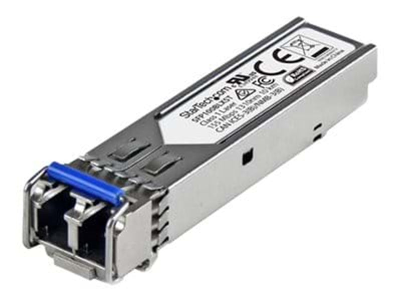 StarTech.com MSA Compliant 100 Mbps Fiber SFP Transceiver Module - 100Base-LX - SM LC - 10 km - SFP (mini-GBIC) transceiver modu