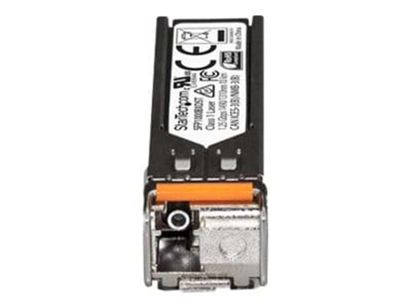 StarTech.com MSA Compliant Gigabit Fiber SFP Transceiver - 1000Base-BX (Downstream) - SM LC - 10 km - SFP (mini-GBIC) transceive