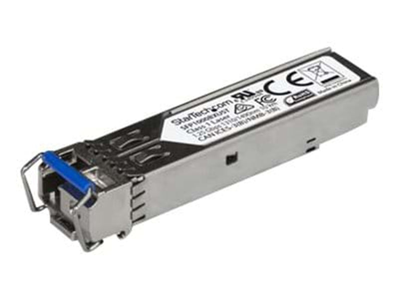StarTech.com MSA Compliant Gigabit Fiber SFP Transceiver Module - 1000Base-BX (Upstream) - SM LC - 10 km - SFP (mini-GBIC) trans