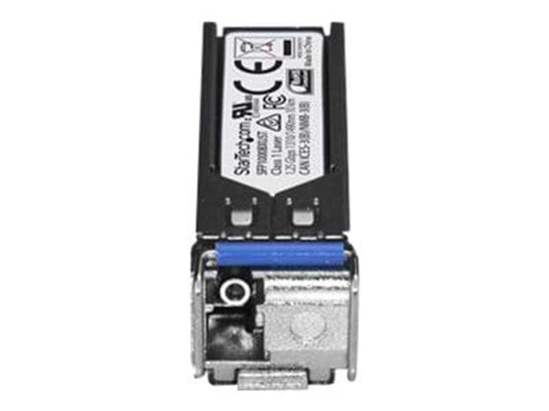 StarTech.com MSA Compliant Gigabit Fiber SFP Transceiver Module - 1000Base-BX (Upstream) - SM LC - 10 km - SFP (mini-GBIC) trans