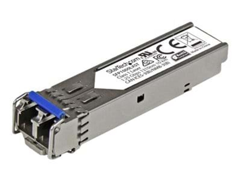 StarTech.com MSA Compliant Gigabit Fiber SFP Transceiver Module - 1000Base-LX - SM LC - 10 km - SFP (mini-GBIC) transceiver modu
