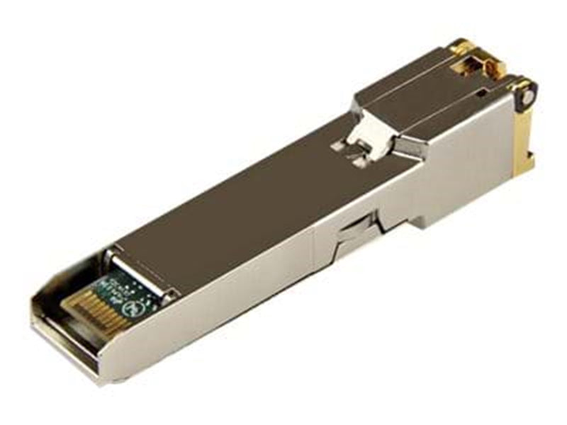 StarTech.com MSA Compliant Gigabit Copper RJ45 SFP Transceiver - 1000Base-TX - 100m - SFP (mini-GBIC) transceiver modul - Gigabi