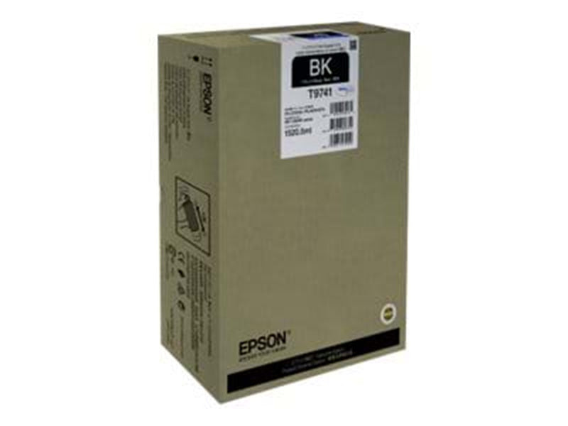 Epson T9741 - Størrelse XXL - sort - original - blækpatron - Tintenpatrone Schwarz
