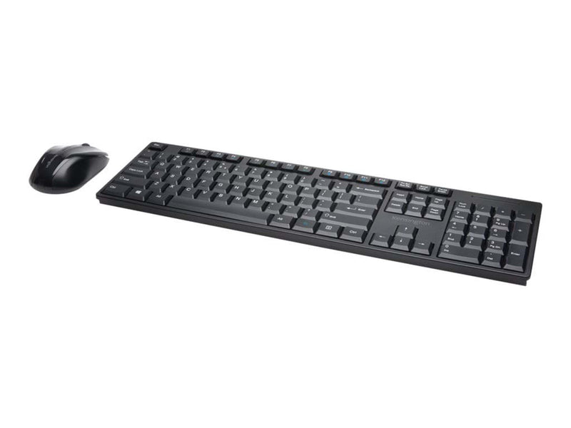 Kensington Pro Fit Desktop Set - Tastatur & Maus Set - Deutsch - Schwarz