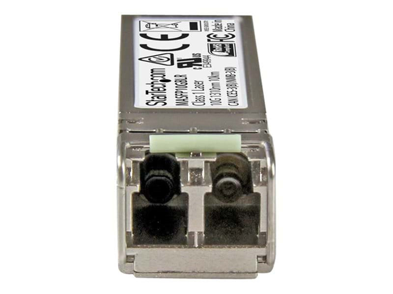 StarTech.com 10 Gigabit Fiber SFP+ Transceiver Module - Cisco Meraki MA-SFP-10GB-LR Compatible - SM LC - 10 km (6.2 mi) - SFP+ t