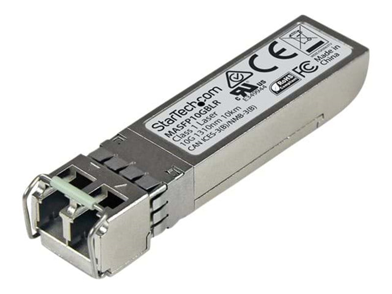 StarTech.com 10 Gigabit Fiber SFP+ Transceiver Module - Cisco Meraki MA-SFP-10GB-LR Compatible - SM LC - 10 km (6.2 mi) - SFP+ t