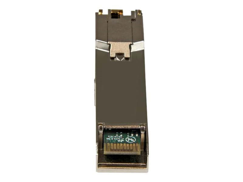 StarTech.com Gigabit RJ45 Copper SFP Transceiver Module - Juniper EX-SFP-1GE-T Compatible - 100m - SFP (mini-GBIC) transceiver m