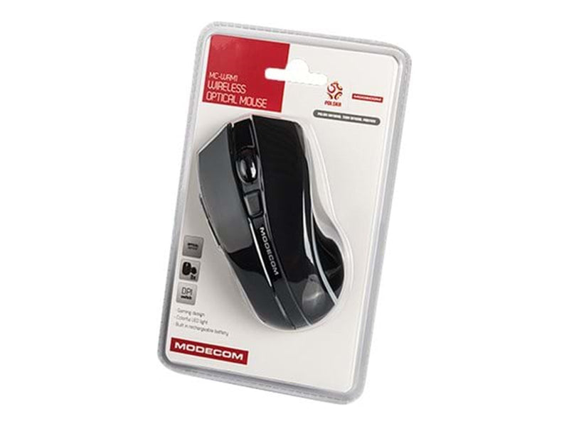 MODECOM MC-WRM1 - Maus (Schwarz)