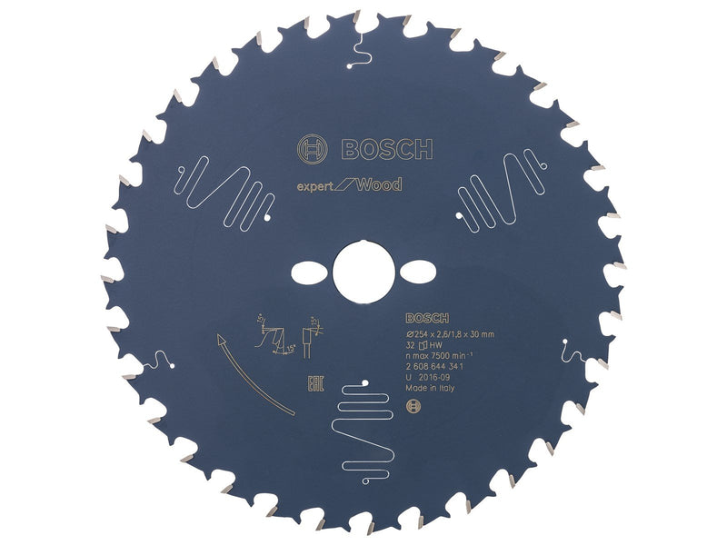 Bosch RUNDSAVKL 254x2.4X30MM 32T EXP WOOD