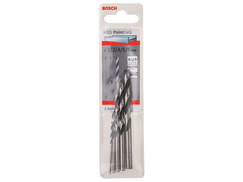 Bosch METALBORSÆT POINTTEC HSS-R 2-6MM 5STK