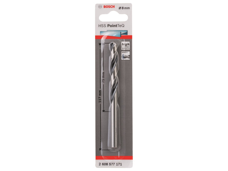 Bosch METALBOR POINTTEC HSS-R 8.0MM