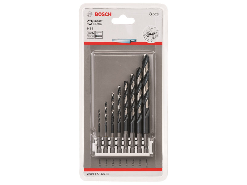 Bosch METALBORSÆT HSS IMPACT 2-10MM 8STK