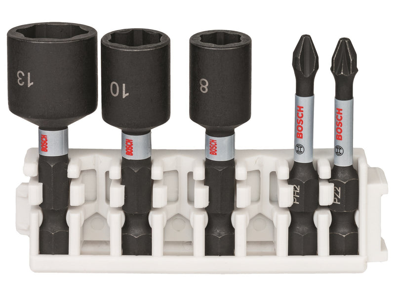 Bosch BITSSÆT IMPACT M8/10/13 PH2 PZ2 110MM