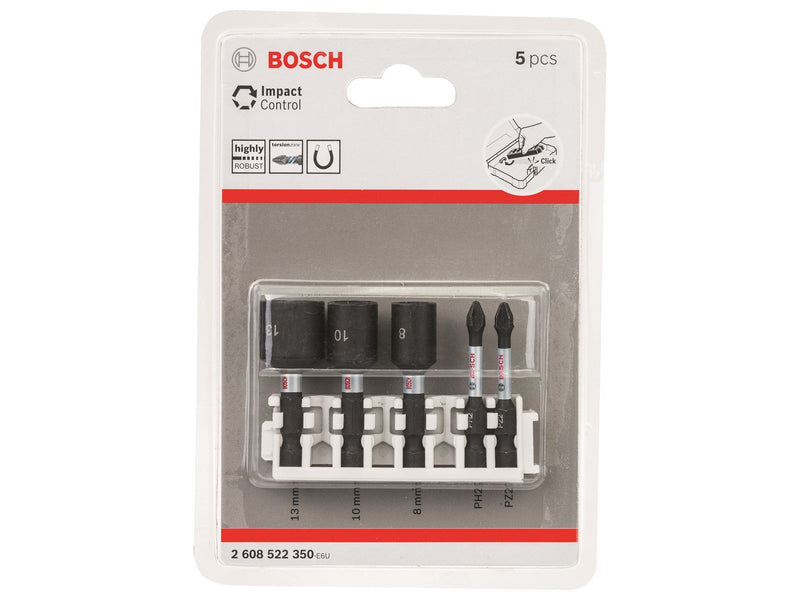Bosch BITSSÆT IMPACT M8/10/13 PH2 PZ2 110MM