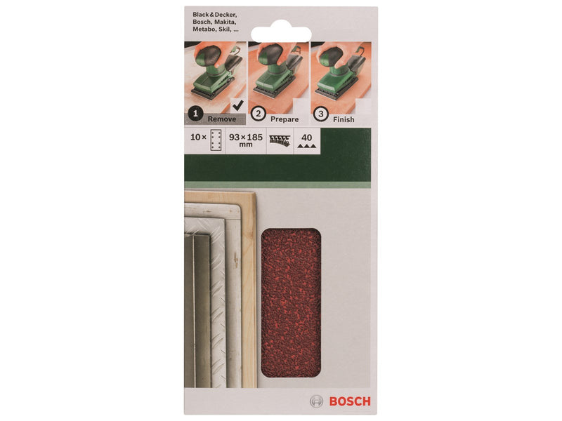 SLIBEBL 93X185MM K40 HUL 10STK GL