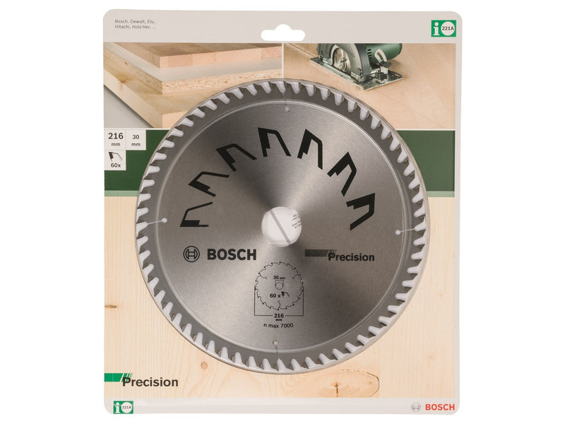 RUNDSAVKL PRECISION 216X2.5X30 MM 60 TDR