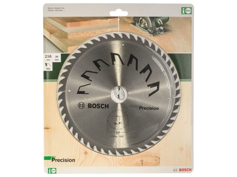 RUNDSAVKL PRECISION 216X2.5X30 MM 48 TDR