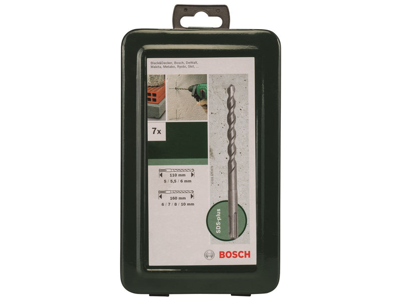 BORSÆT SDS-PLUS Ø5-12MM 7STK