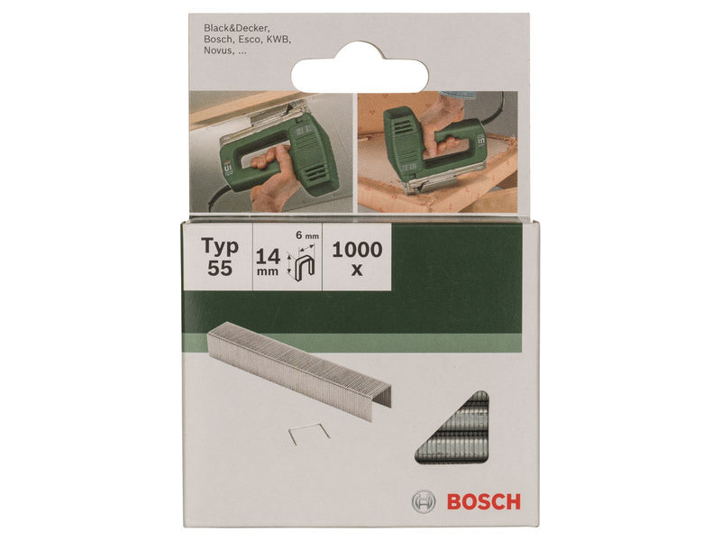KLAMME TYPE 55 6X1.08X14MM 1000 STK GL