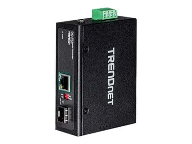 TRENDnet TI-PF11SFP - fibermedieomformer - 10Mb LAN 100Mb LAN GigE