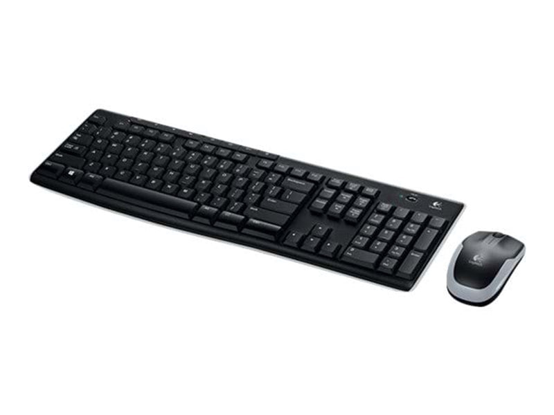 Logitech MK270 Wireless Combo - BE - Tastatur & Maus Set - Belgisch - Schwarz