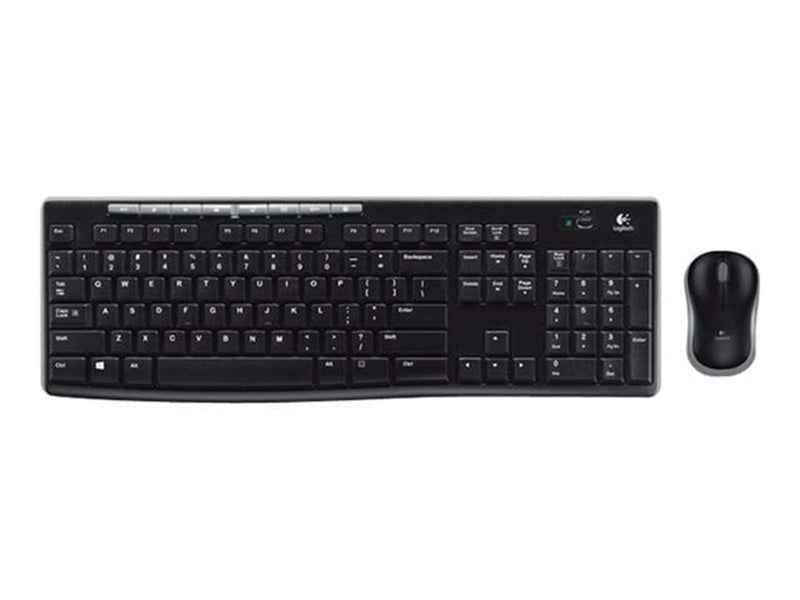 Logitech MK270 Wireless Combo - BE - Tastatur & Maus Set - Belgisch - Schwarz