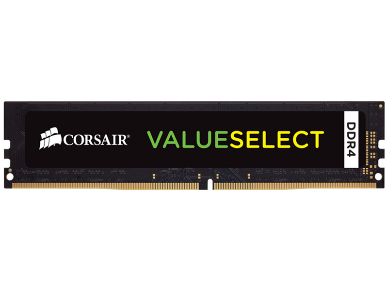 Corsair Value Select DDR4-2666 - 8GB - CL18 - Single Channel (1 pcs) - Schwarz