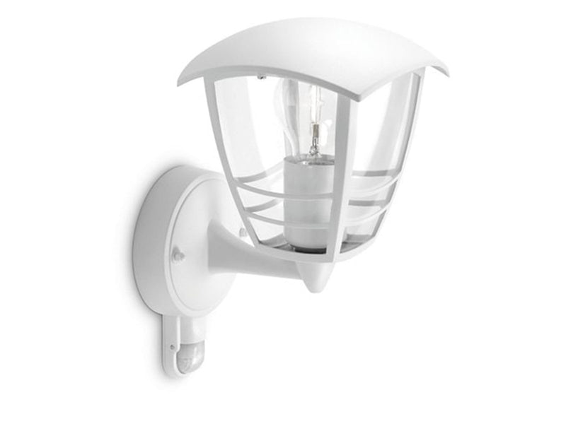 Philips Creek wall lantern white 1x60W 230V