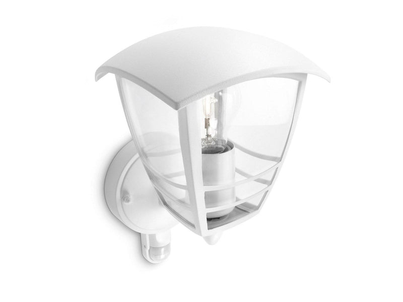 Philips Creek wall lantern white 1x60W 230V