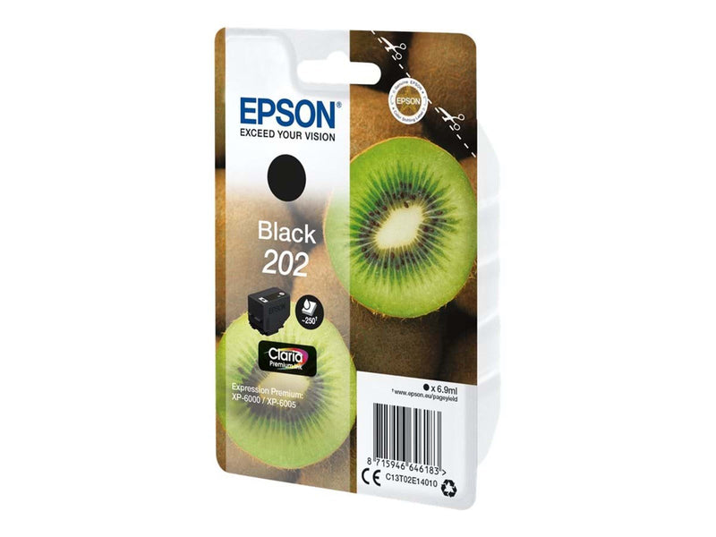 Epson 202 - sort - original - blækpatron - Tintenpatrone Schwarz