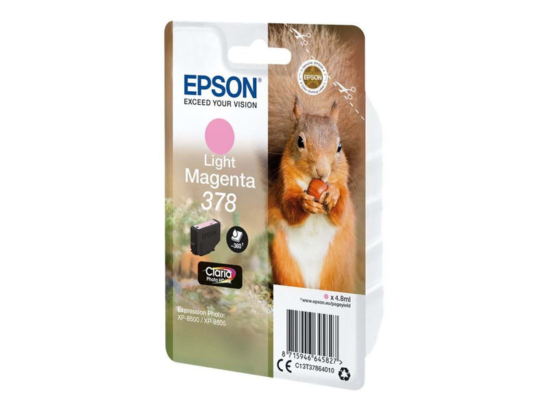Epson 378 - lys magenta - original - blækpatron - Tintenpatrone Helles Magenta