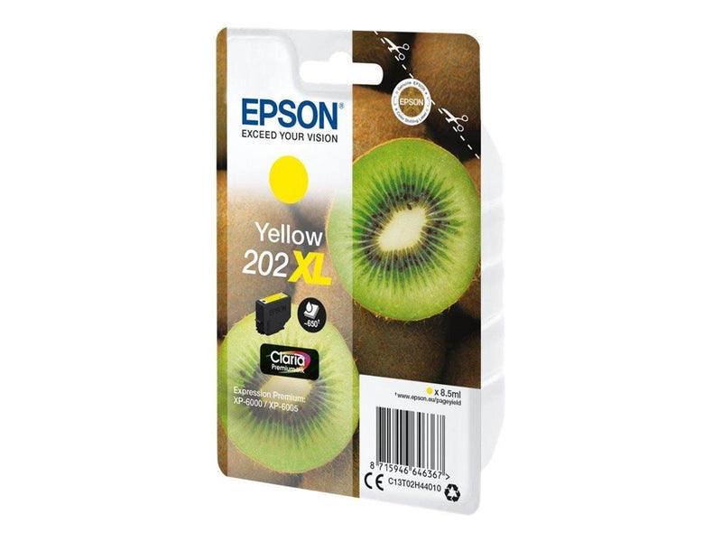 Epson 202XL - XL - gul - original - blækpatron - Tintenpatrone Gelb