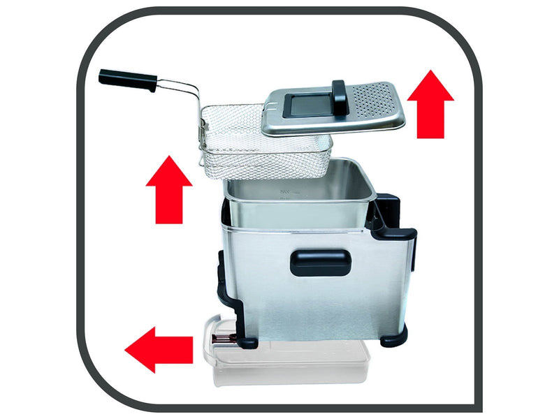Tefal Deep Fryer Oleoclean Compact