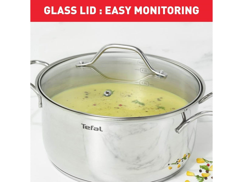 Tefal Intuition SS Pots 7 Pcs. Set