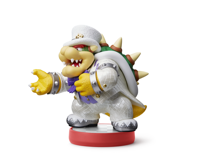 Nintendo Amiibo Bowser in wedding outfit