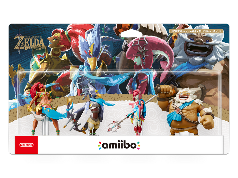 Nintendo Amiibo Champions Pack - Breath of the Wild (The Legend of Zelda Collection)