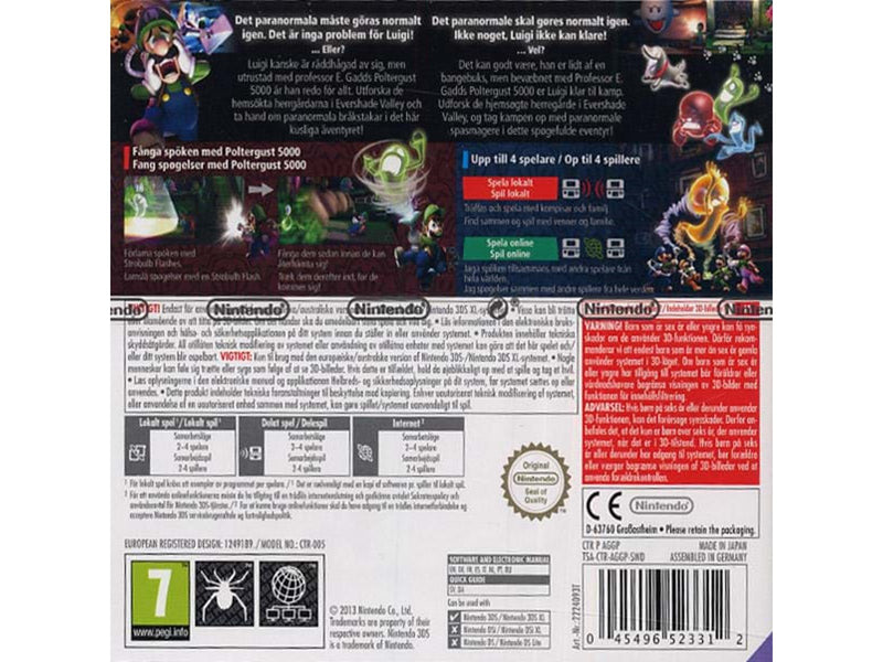 Luigi's Mansion 2 - Selects - Nintendo 3DS - Action - PEGI 7
